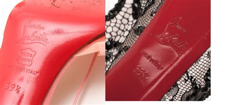 how can you tell lou beton shoes are fake|true louboutin shoes.